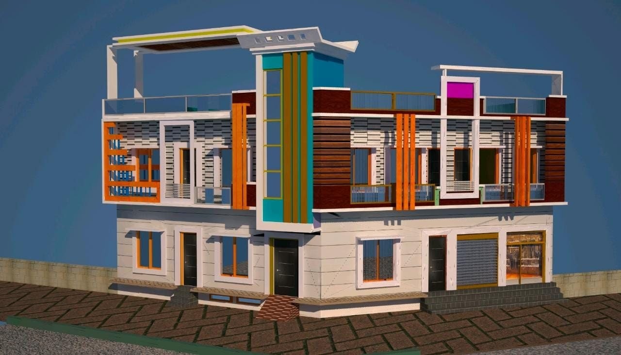 Himalaya Herbal Pharmacy new building &mdash; front view